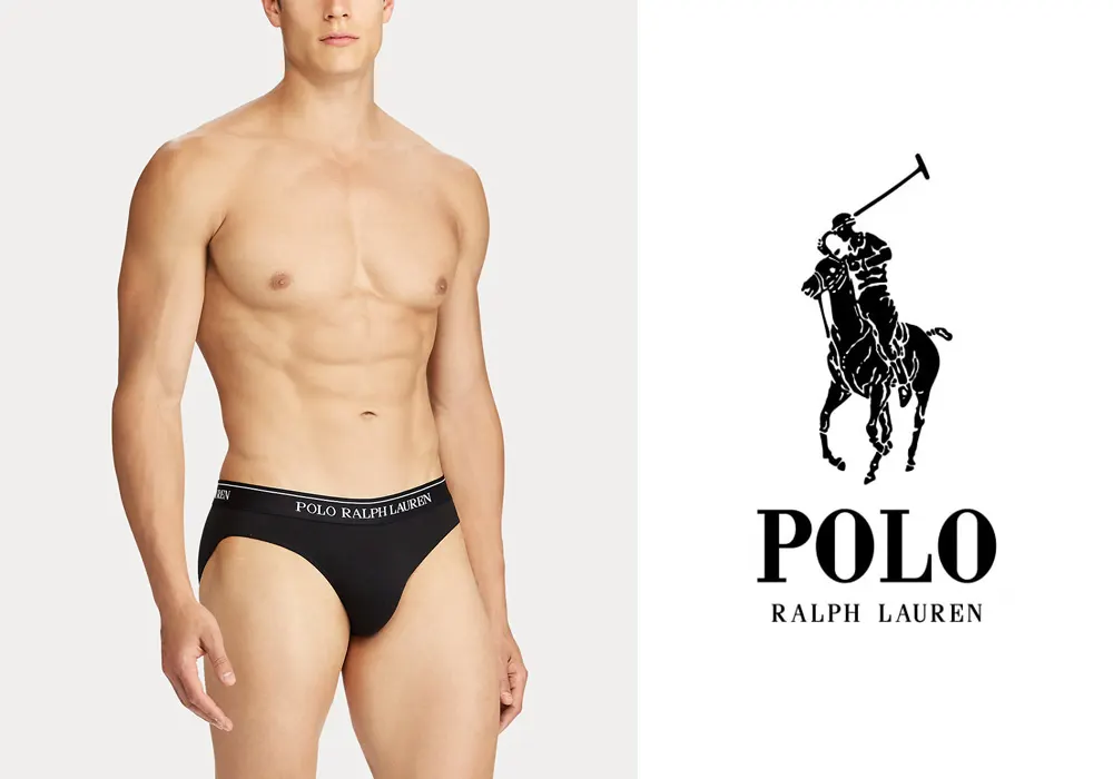 Briefs Polo Ralph Lauren 3Pack 714835884-002 Black - Eros
