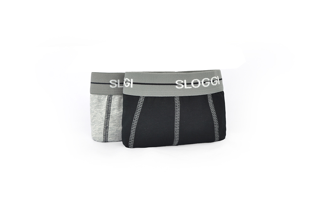 Sloggi Slip Start Midi 2 Pezzi, Cotone Elasticizzato, Colore Bluette/blu, Modello Midi Comodo E Morbido