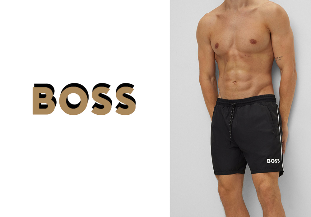 Swimsuit Boss 50469607-007 Black - Eros