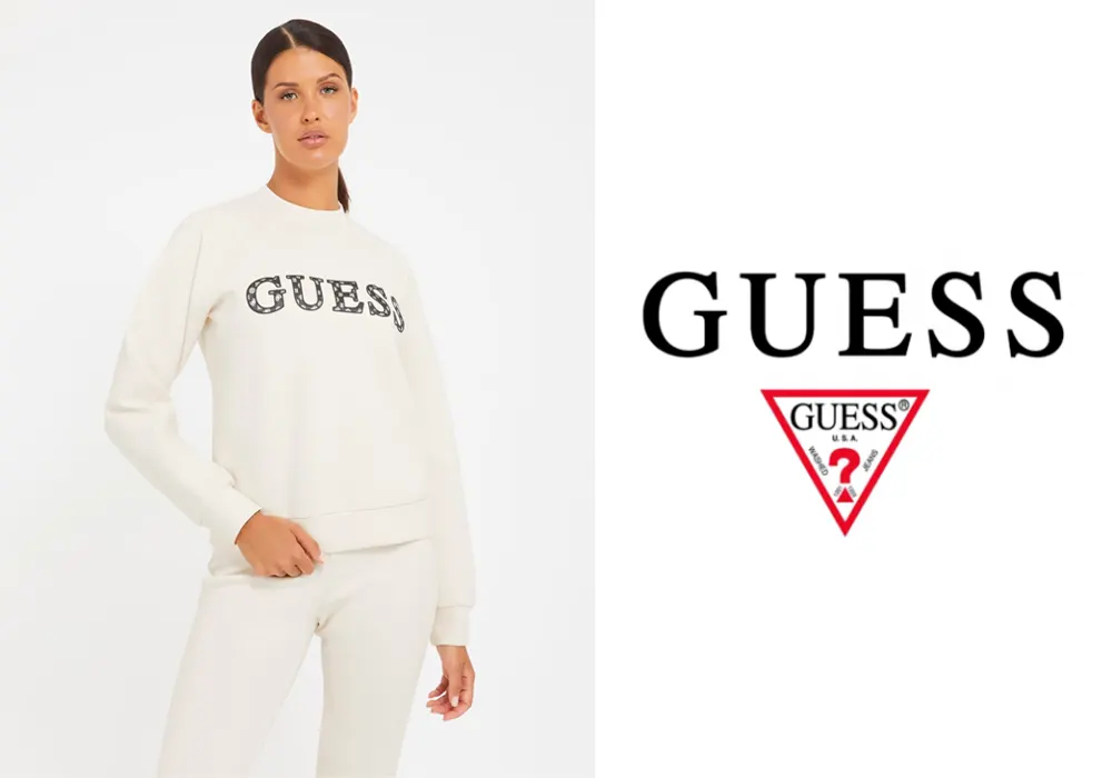 Women s Sweater Guess V3BQ07KBCK2 G6K5 Off White Eros