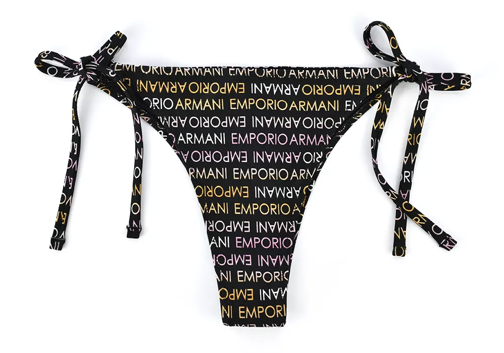 Swimwear Bikini Set Emporio Armani 262740 4R310 33921 Black Eros